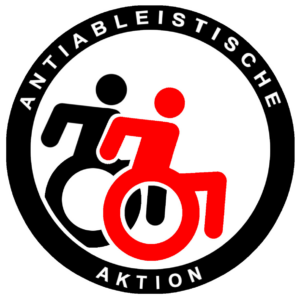 Logo "Antiableistische aktion"