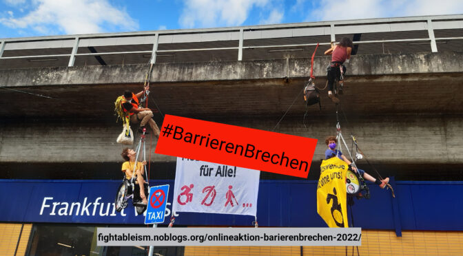 Onlineaktion #BarrierenBrechen  3.12. bis 13.12